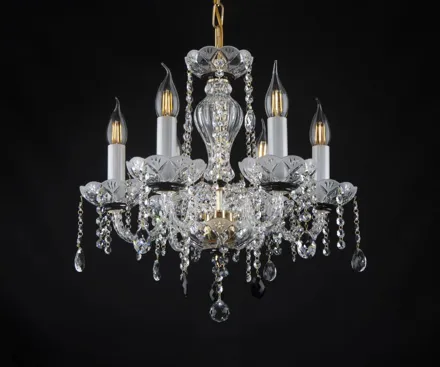 Cut glass crystal chandelier EL204601MAT