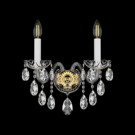 Crystal wall lamp EN101201ELPB