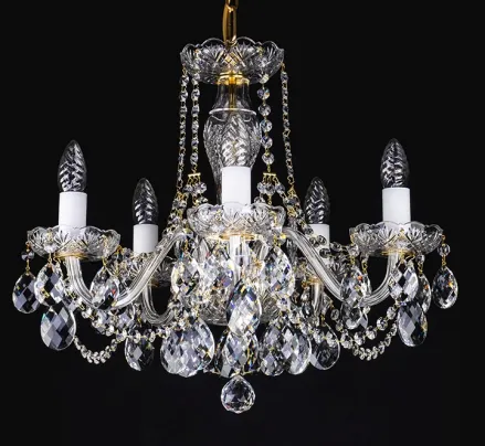 Cut glass crystal chandelier L16051CLN