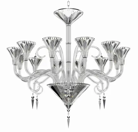 Modern crystal chandelier EL67512+303