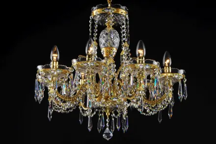 Chandelier crystal LLCH08-CRYSTAL-GOLD