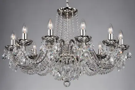 Chandelier crystal LLCH12-COATED-CRYSTAL-NBNSNi