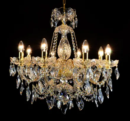 Cut glass crystal chandelier LW146082100G