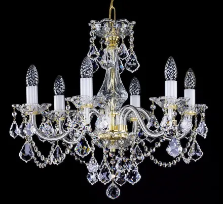 Cut glass crystal chandelier L026CLN