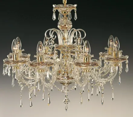 Cut glass crystal chandelier EL650803