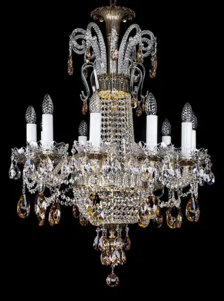 Crystal chandelier luxury L16035CLN