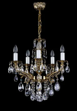 Chandelier brass cast L16142CLN
