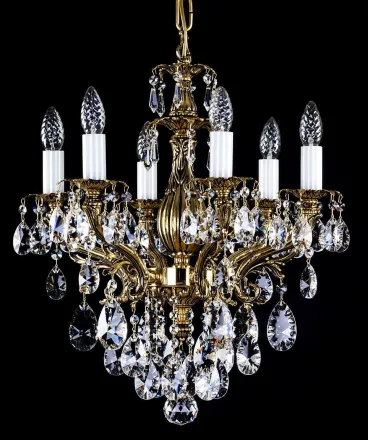 Chandelier brass cast L16143CLN