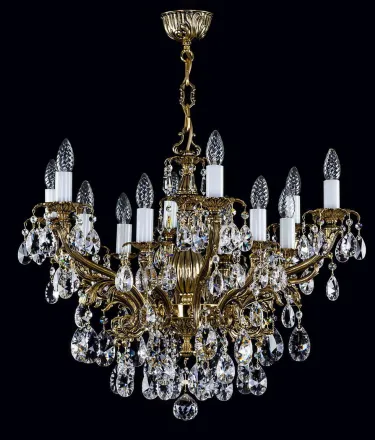 Chandelier brass cast L16145CLN