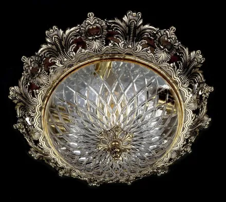 Chandelier cast brass L16156