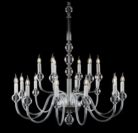 Clear Glass Chandelier EL4301800