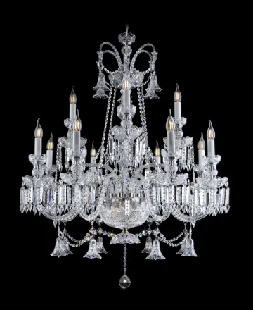 Luxury chandelier EL67212+319LPNi