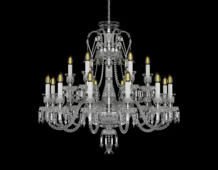 Chandelier crystal luxury EL67612+603AD4
