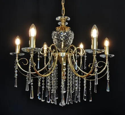 Chandelier - metal arms AL211