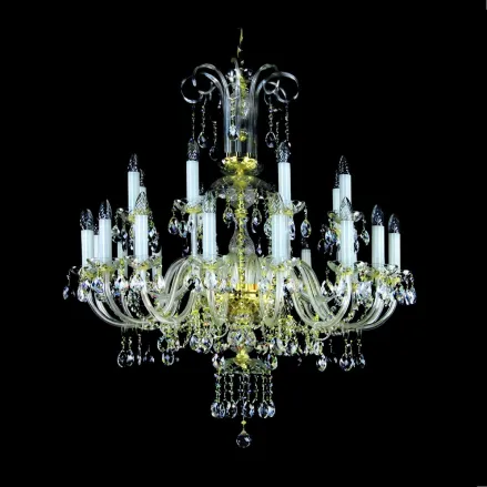 Big crystal chandelier L015CLN