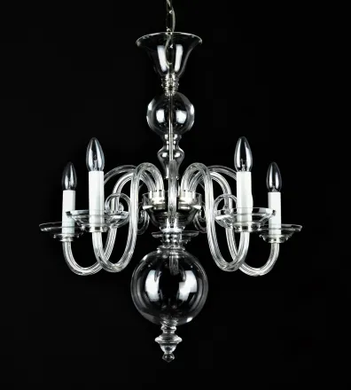 Clear Glass Chandelier LW513050100G