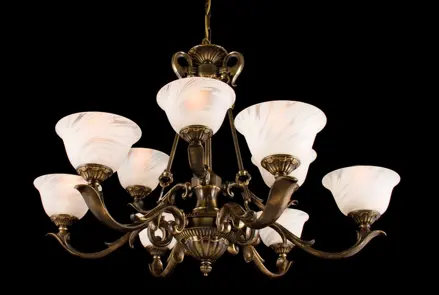 Brass chandelier TX960002009