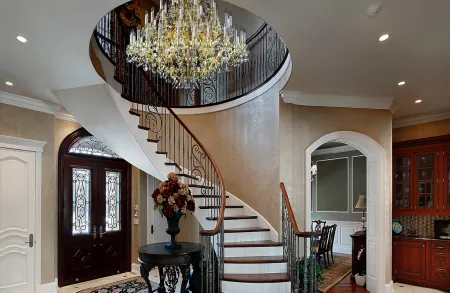 Staircase crystal chandelier L403 Staircase crystal chandelier L403