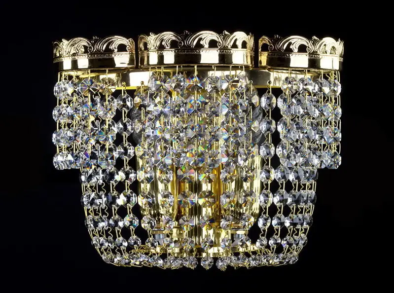 Wall lamp with trimmings N280CLN