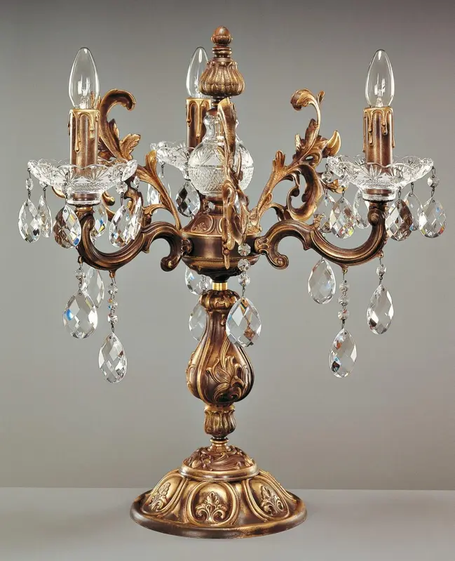 Table lamp cast fitting ES852301PT