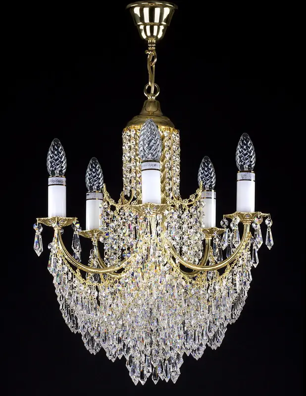 Chandelier with metal arms L264CLN