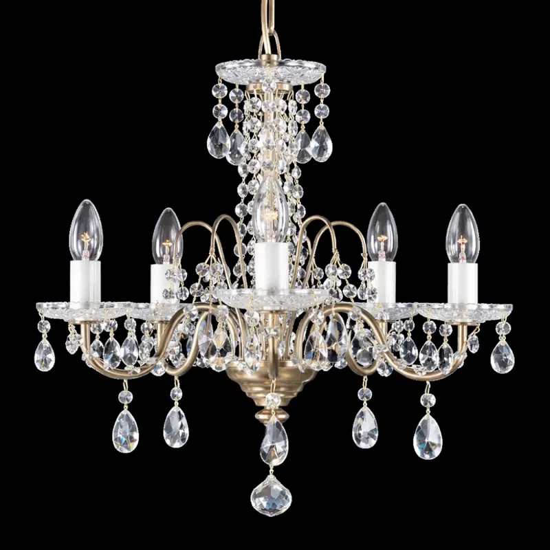 Chandelier with metal arms AL086
