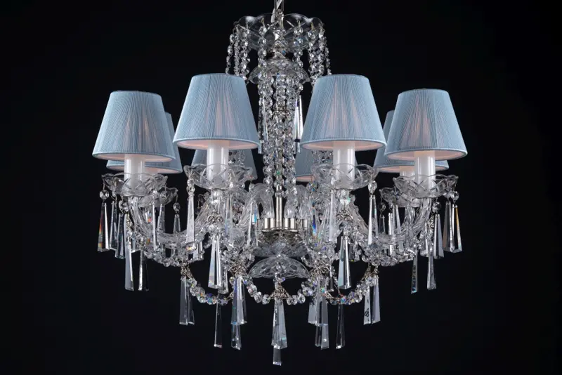 Chandelier crystal LLCH08S CRYSTAL-GREY
