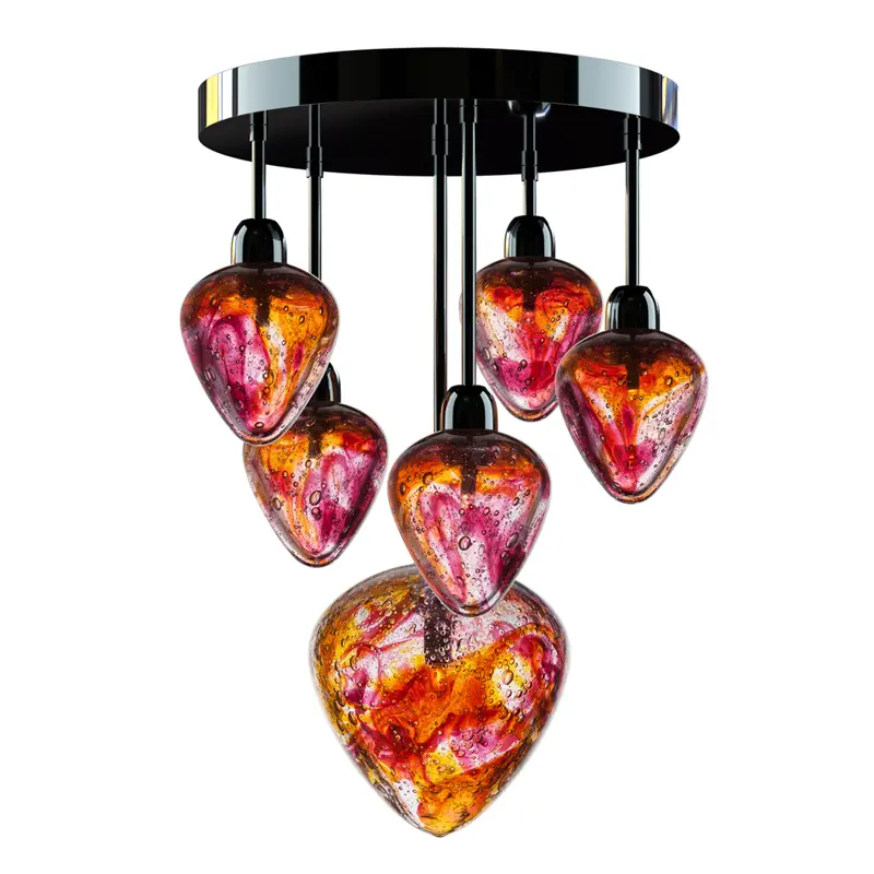 Modern pendant light ELA04Red