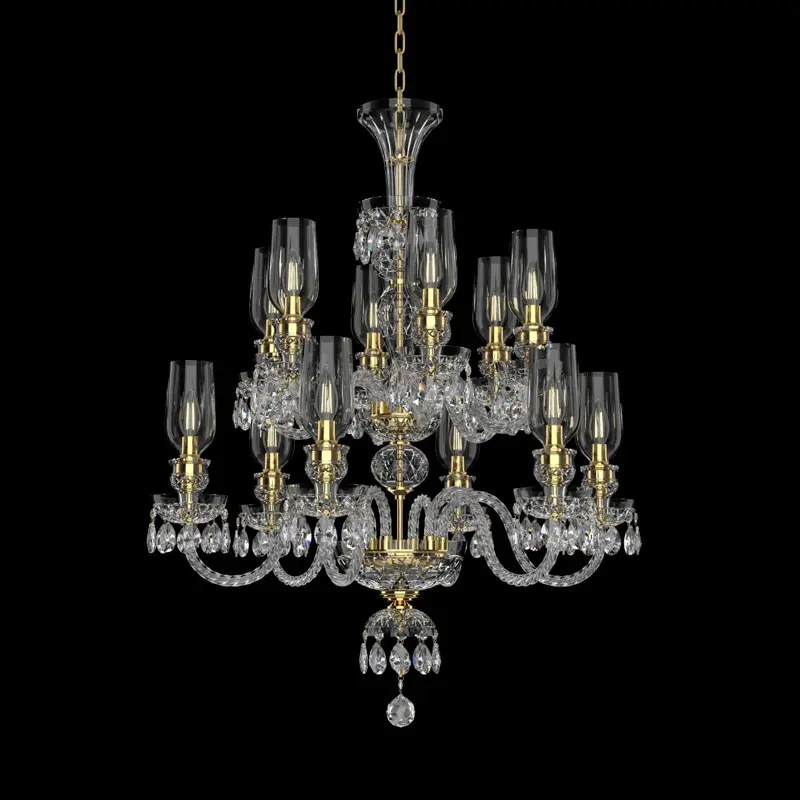 Crystal chandelier luxury EL6786+602AB3T Crystal chandelier luxury EL6786+602AB3T