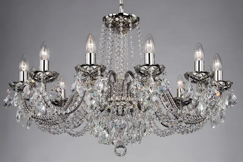 Chandelier crystal LLCH12-COATED-CRYSTAL-NBNSNi Chandelier crystal LLCH12-COATED-CRYSTAL-NBNSNi