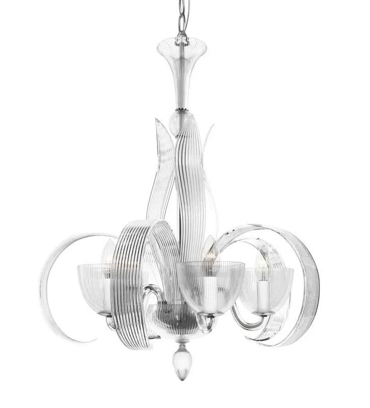 Glass chandelier P4282596RY*