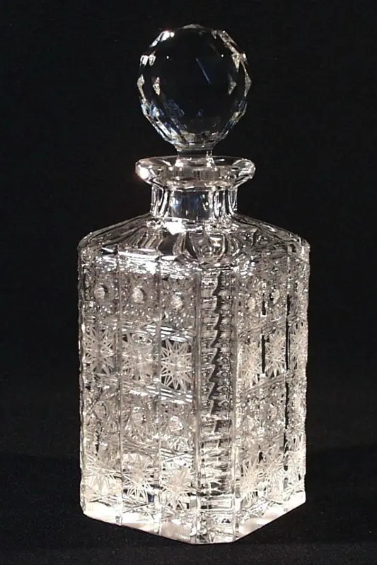 Bottle of whiskey cut crystal 41081 Bottle of whiskey cut crystal 41081