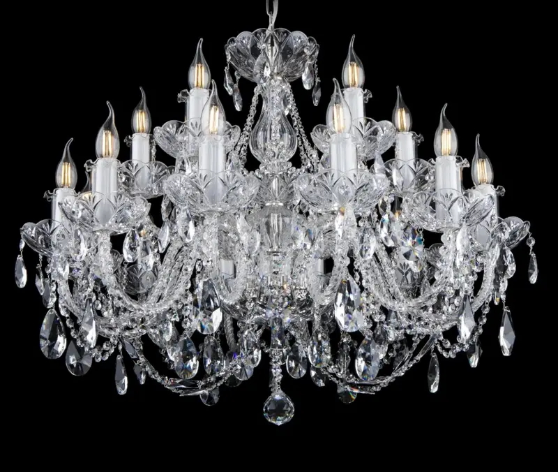 Crystal chandelier EL10212+602PB Crystal chandelier EL10212+602PB