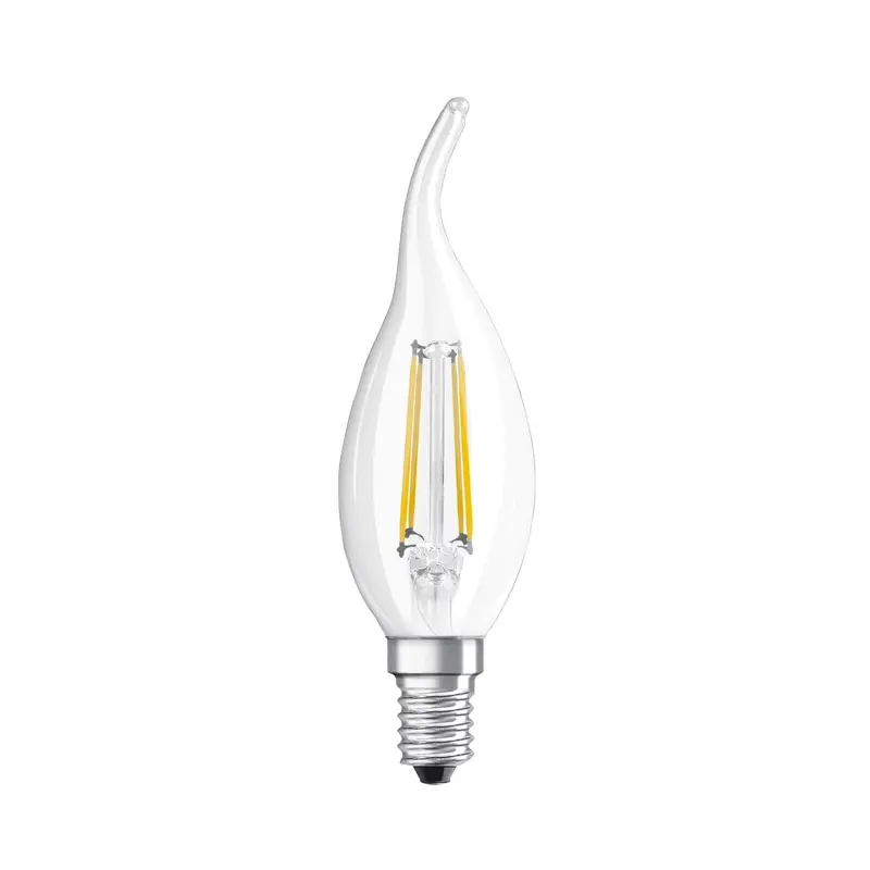 LED bulb E14 flame 4W