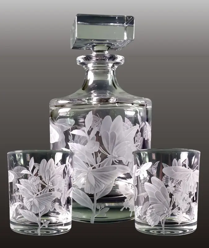 Crystal whisky set SEBOCEAN