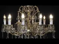 Chandelier brass historical AL244