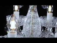Cut Glass Crystal Chandelier L037CLN