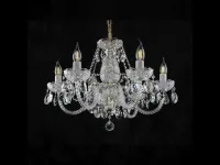 Cut glass crystal chandelier EL692801