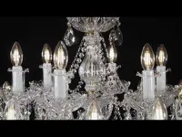 Crystal chandelier EL10212+602PB