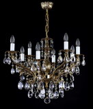 Chandelier brass cast L16144CLN