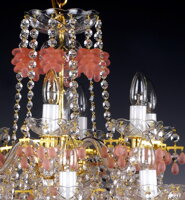 Chandelier with wine trimmings AL134K