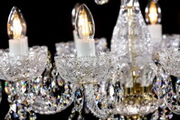 Cut Glass Crystal Chandelier L037CLN