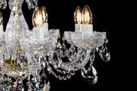 Cut Glass Crystal Chandelier L037CLN
