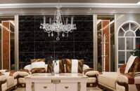 Living Room CHANDELIER CRYSTAL EL415502 