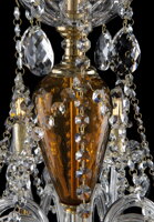 Crystal chandelier EL1098201-2BELLS PB