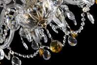 Crystal chandelier EL1098201-2BELLS PB