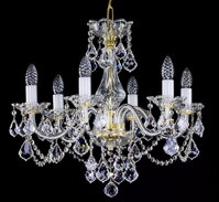 Cut glass crystal chandelier L026CLN