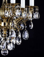 Chandelier brass cast L16143CLN