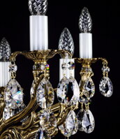 Chandelier brass cast L16144CLN
