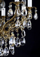 Chandelier brass cast L16144CLN